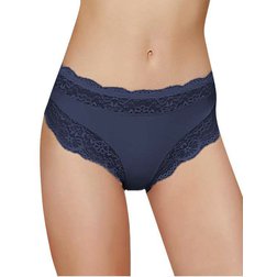 Kalhotky s krajkou art. 742 - modrá - navy/S