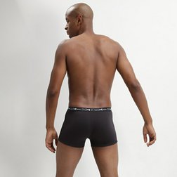 Bavlněné pánské boxery COTTON STRETCH - balení 3 kusy - černá/XL