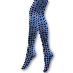 Punčochové kalhoty GEO 70den - 4 - L/černo-modrá