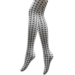 Punčochové kalhoty GEO 70den - 4 - L/černo-bílá